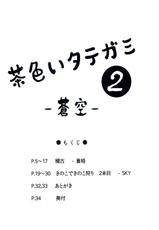 (C82) [Soukuu (SKY, Sougo)] Chairoi Tategami 2-(C82) [蒼空 (SKY, 蒼梧)] 茶色いタテガミ2