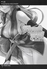[SaHa] Goldrush - Thank You! Lacus END (English)-