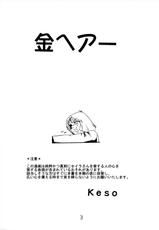 [Skirt Tsuki] Kin Hair (Kidou Senshi Gundam / Mobile Suit Gundam)-[スカートつき] 金ヘアー (機動戦士ガンダム)