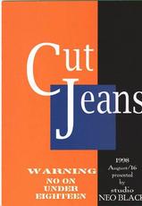 [STUDIO NEO BLACK] Cut Jeans-