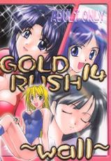 [GOLD RUSH] wall (Excel Saga, Love Hina)-