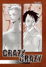 CRAZY X CRAZY (One Piece) [Zoro X Luffy] YAOI -ENG--