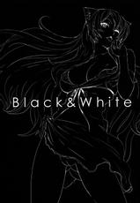 (C77) [Manga Super (Nekoi Mie)] Black &amp; White (Bakemonogatari) [French] [O-S]-(C77) [マンガスーパー (猫井ミィ)] Black＆White (化物語) [フランス翻訳]