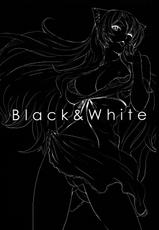 (C77) [Manga Super (Nekoi Mie)] Black & White (Bakemonogatari) [Chinese] [渣渣汉化组]-(C77) [マンガスーパー (猫井ミィ)] Black＆White (化物語) [中国翻訳]