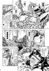 (C80) [Yokohama Junky (Makari Tohru)] Solo Hunter no Seitai 2 The third part (Monster Hunter) [Chinese]-(C80) [Yokohama Junky (魔狩十織)] ソロハンターの生態2 THE THIRD PART (モンスターハンター) [中国翻訳]