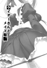 (C85) [S.S.L (Yanagi)] Rider-san to Maid Fuku. (Fate/stay night) [English] [Life4Kaoru]-(C85) [S.S.L (柳)] ライダーさんとメイド服。(Fate/stay night) [英訳]