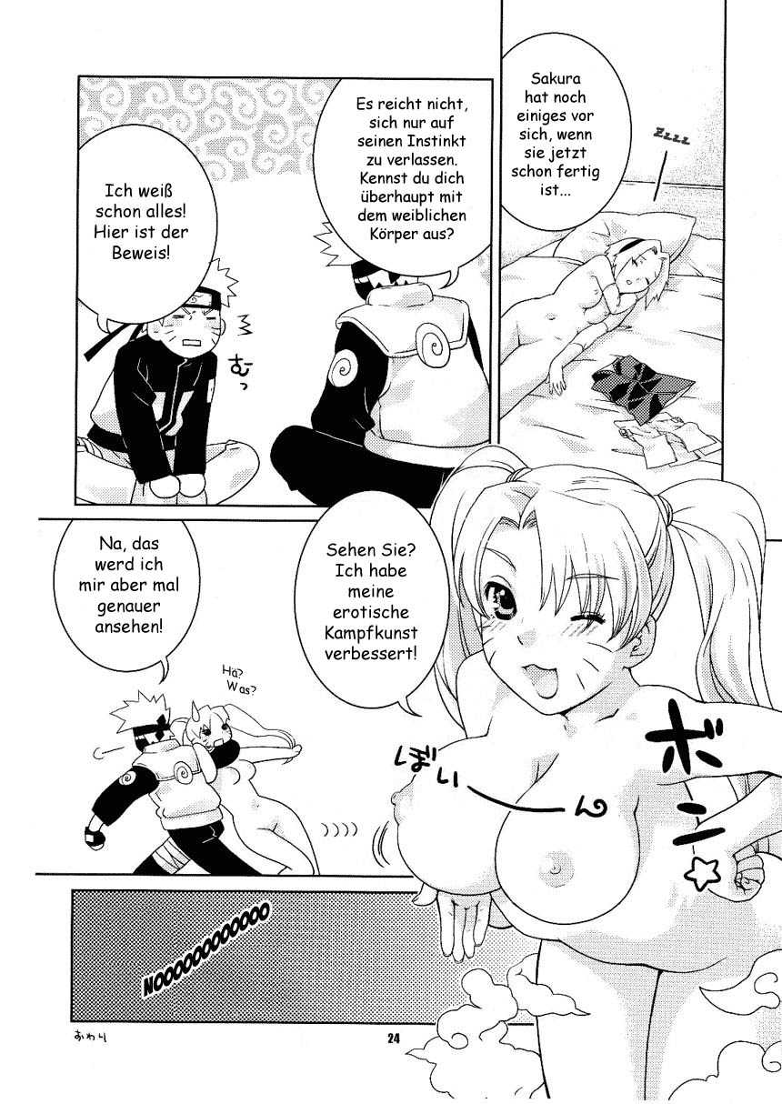 (Comic Communication 8) [Nekomataya (Nekomata Naomi)] Kan hi Sakura (Naruto) [German] (コミックコミュニケーション8) [ねこまた屋 (猫又なおみ)] 寒緋桜 (ナルト) [ドイツ翻訳]