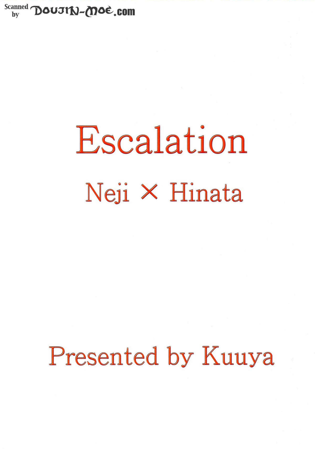 [Neji Hina no Sekai] Escalation (Naruto) 