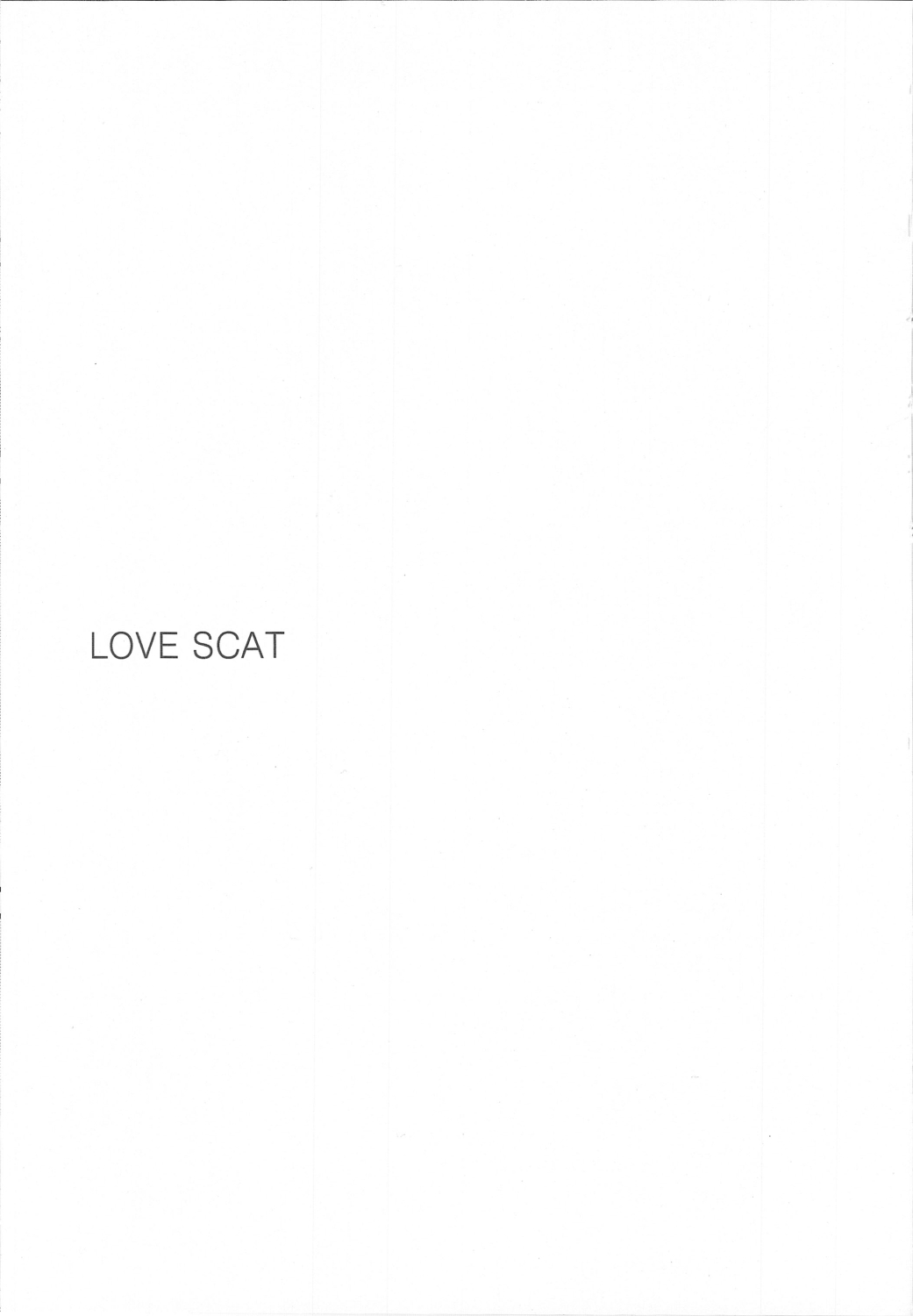 [Queen of Vanilla] Love Scat (german) 