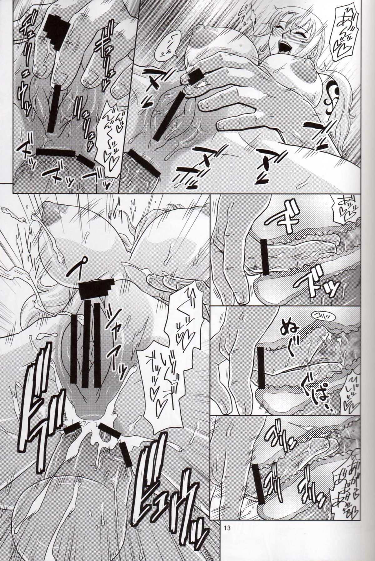 (C79) [ACID-HEAD (Murata.)] NamiRobi 4 (One Piece) (C79) [ACID-HEAD (ムラタ。)] ナミロビ4 (ワンピース)