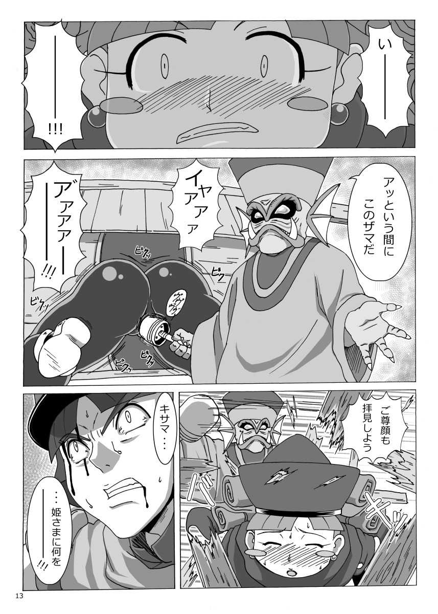 [Bokiya (Takaryo)] Pocchari Hime no Bouken (Dragon Quest IV: Michibikareshi Monotachi) [ぼき屋 (たかりょー)] ぽっちゃり姫の冒険 (ドラゴンクエスト IV 導かれし者たち)
