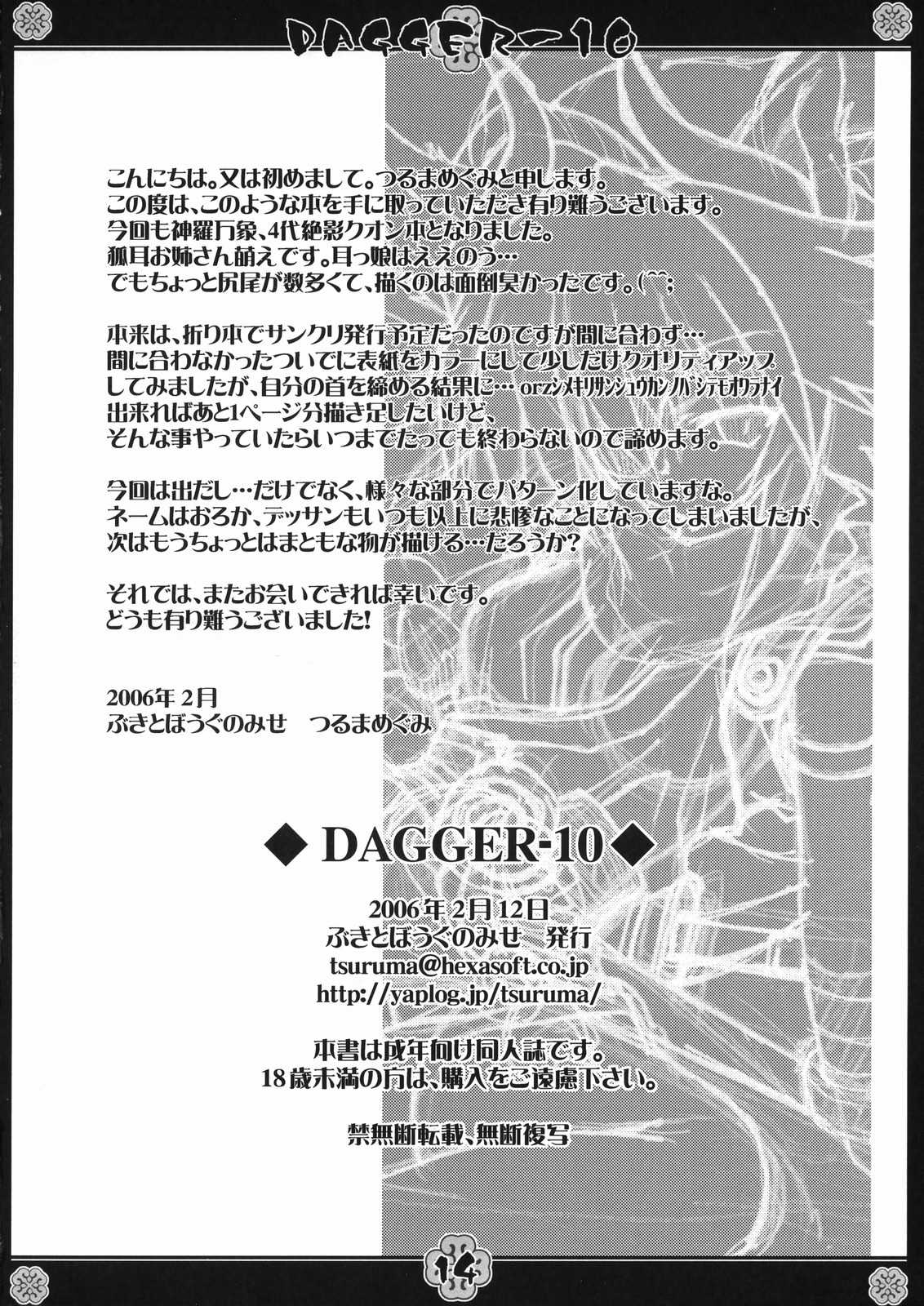 [Buki to Bougu no Mise] - Dagger-10 