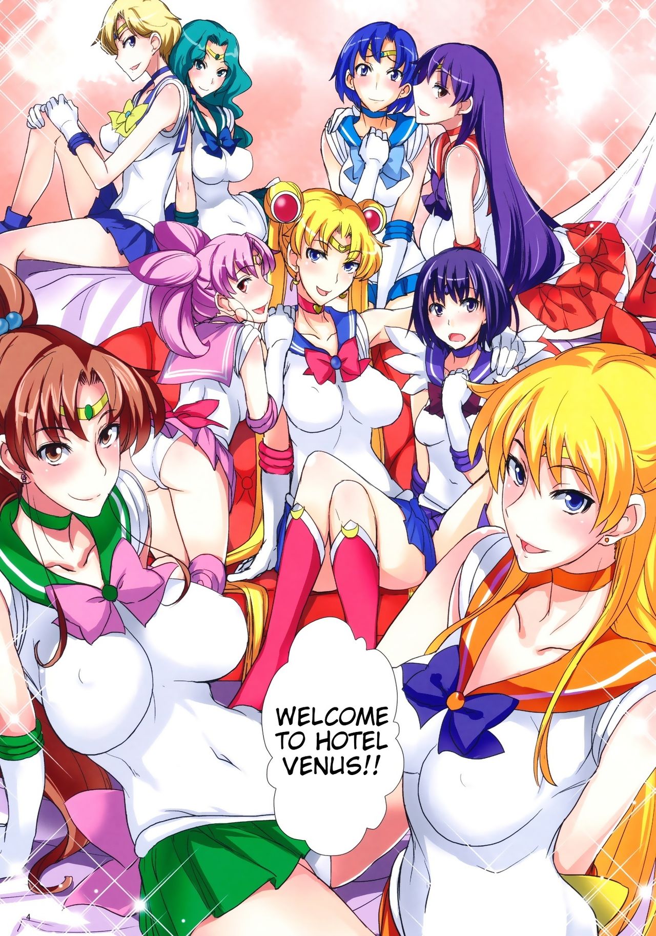 [Majimeya (Isao)] Getsu Ka Sui Moku Kin Do Nichi FullColor - Welcome to Hotel Venus! (Sailor Moon) [English] (Little White Butterflies + Trinity Translations Team) 