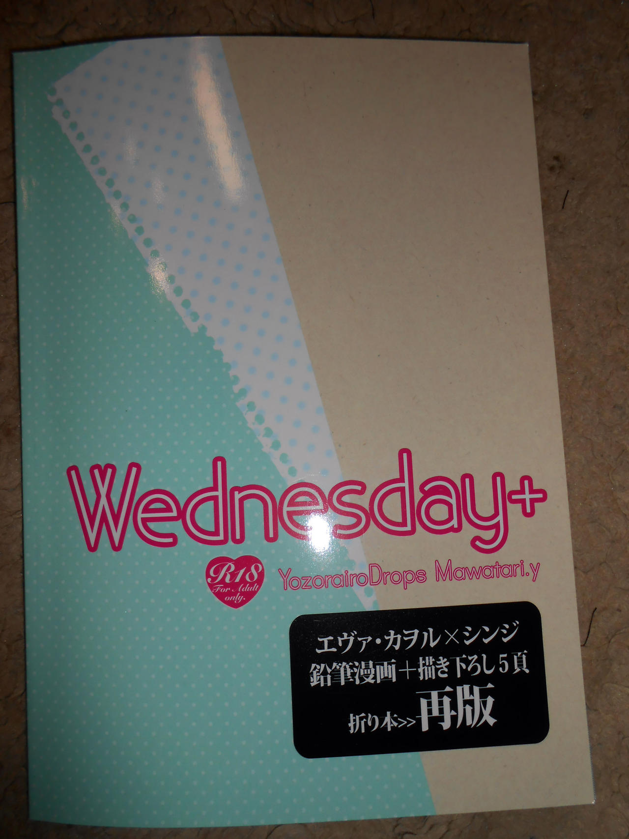 (Kimi to no Rendan) [YozorairoDrops (Yoko Mawatari)] Wednesday+ (Neon Genesis Evangelion) (君との連弾) [夜空色ドロップ (馬渡ようこ)] Wednesday+ (新世紀エヴァンゲリオン)